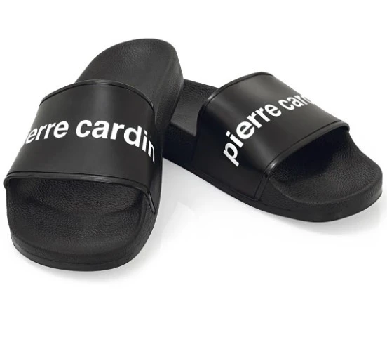 Pierre Cardin Plaj Havuz Deniz Siyah Erkek Terlik ürün görseli 1