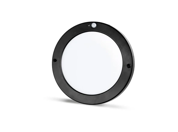 NOAS YL14 1810 S Sıva Üstü 20W Siyah Kasa Sensörlü Led Armatür 6400K Beyaz Işık ürün görseli 1