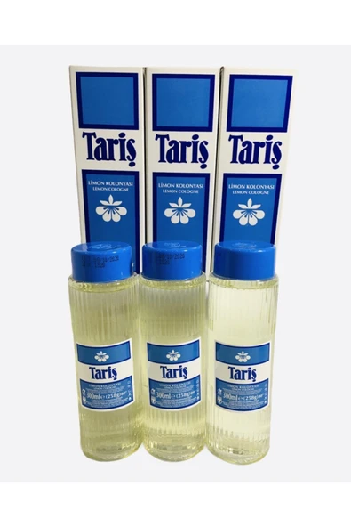 Tariş  Limon Kolonyası 80 Derece 300cc Pet Şişe - 3'lü Set ürün görseli 1