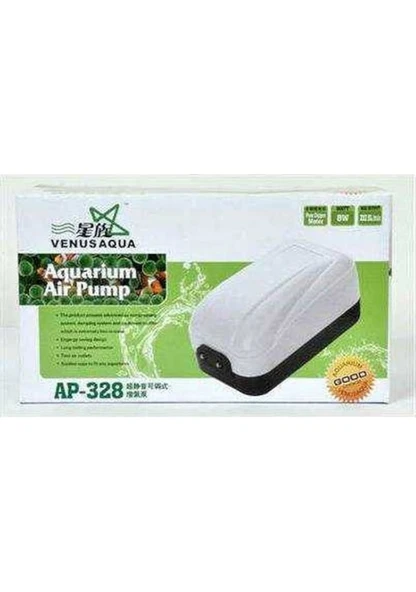 Venusaqua AP-328 Hava Motoru Çift Çkışlı ürün görseli 1