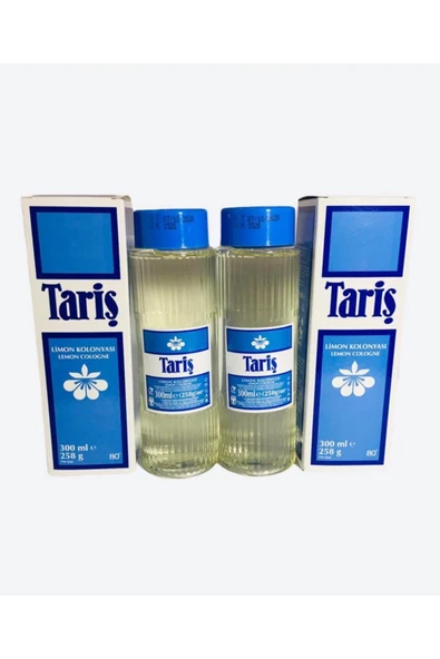 Tariş Limon Kolonyası 80 Derece 300cc Pet Şişe - 2'li Set ürün görseli 1