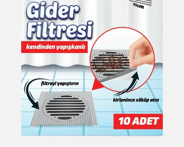 Kendinden Yapışkanlı Gider Filtresi ürün görseli 1