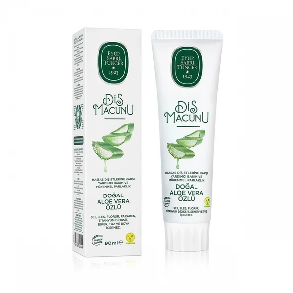 Eyüp Sabri Tuncer Doğal Diş Macunu 90 Gr Aloe Vera ürün görseli 1