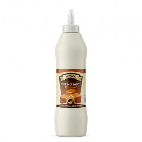 VİZYON KARAMEL AROMALI DONDURMA VE TOPPING SOS 1 KG ürün görseli 1