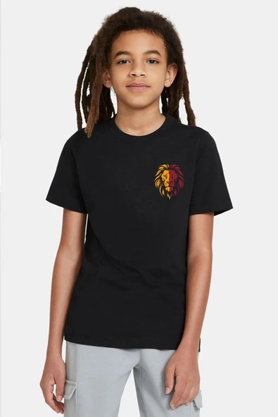 Sarı Kırmızı Leon Siyah Çocuk Tshirt ürün görseli 1