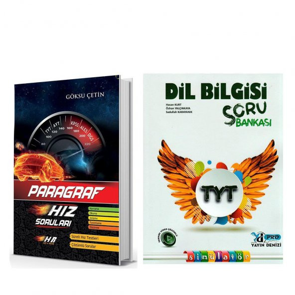 Hız ve Renk Paragraf ile Yayın Denizi Dil Bilgisi Soru Bankası 2 Kitap Set ürün görseli 1