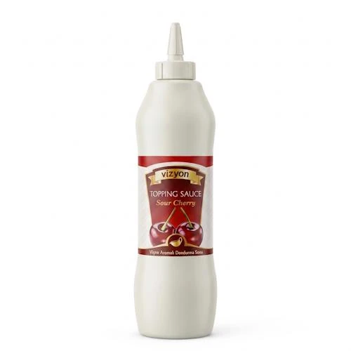VİZYON VİŞNE AROMALI DONDURMA VE TOPPING SOS 1 KG ürün görseli 1