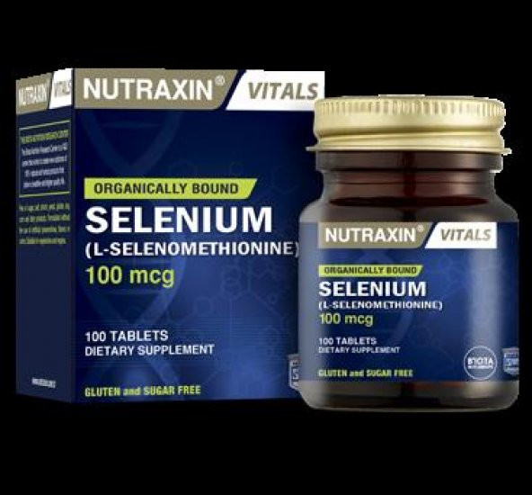 Nutraxin Selenium 100 Tablet 8680512627005 ürün görseli 1