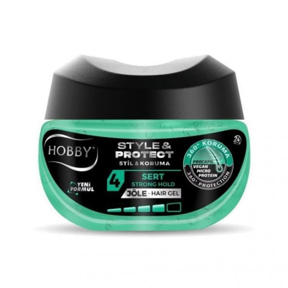 Hobby 250ml  Energy Saç Şekillendirici Jöle No:4 Sert ürün görseli 1