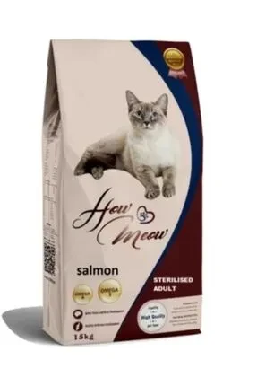 How Meow Somonlu Kısır Yetıskın Kedı Maması 15 Kg ürün görseli 1