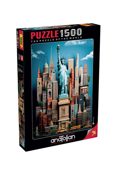 Anatolian 1500 Parçalık Puzzle - New York 4578 ürün görseli 1