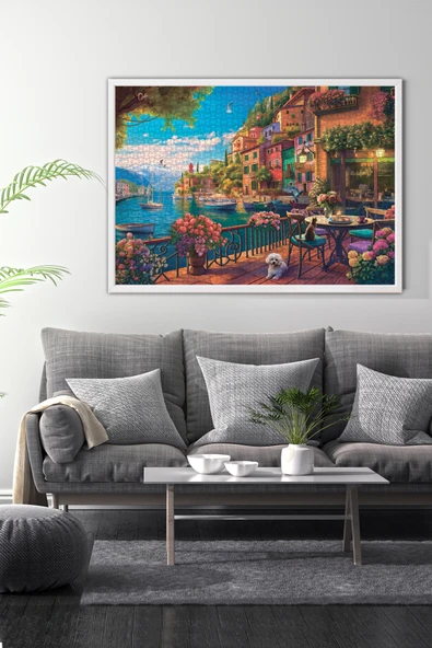 Anatolian 700 Parça XL Puzzle - Cafe Como 2705 - Resim 3