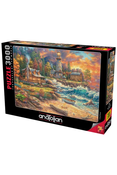 Anatolian 3000 Parçalık Puzzle - Deniz Feneri 4934 ürün görseli 1