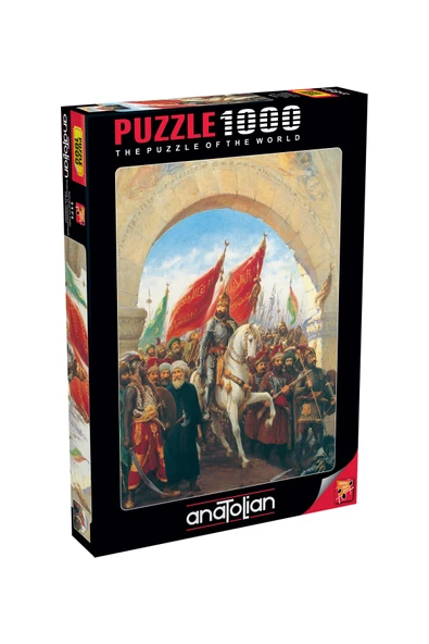 Anatolian 1000 Parçalık Puzzle - İstanbul'un Fethi 1171 ürün görseli 1