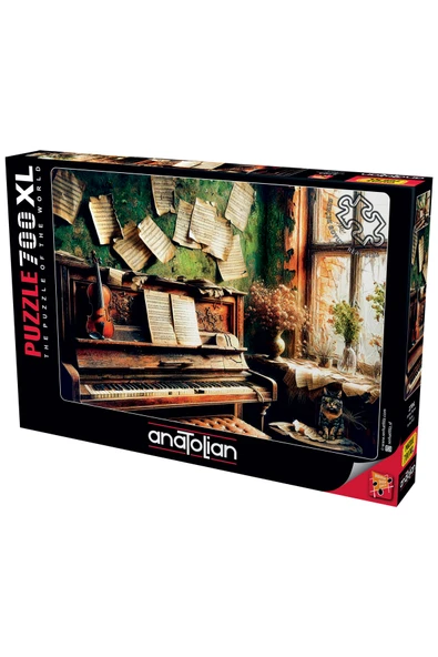 Anatolian 700 Parça XL Puzzle - Antika Piyano 2704 ürün görseli 1