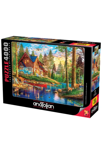 Anatolian 4000 Parçalık Puzzle - Taş Ev 5206 ürün görseli 1
