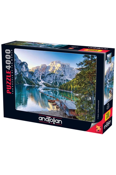Anatolian 4000 Parçalık Puzzle - Braies Gölü 5205 ürün görseli 1