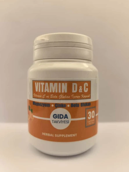 farmaex C D Vitaminleri, Beta Glukan Çinko Mağnezyum Içerikli Vitamin Kompleksi ürün görseli 1