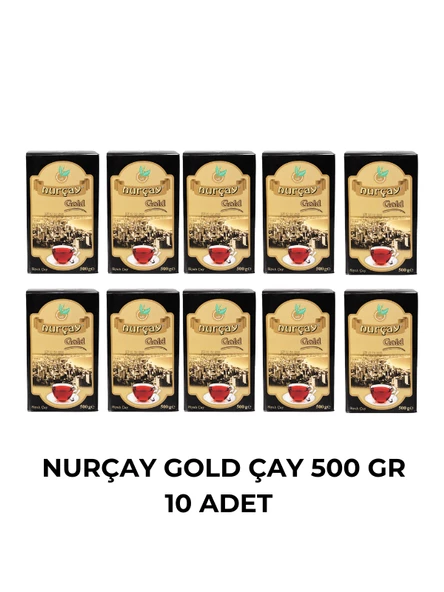 NURÇAY GOLD HEDİYELİK 500 GR - 10 ADET ürün görseli 1