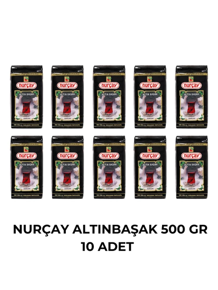 NURÇAY ALTINBAŞ ÇAYI 500 GR - 10 ADET ürün görseli 1