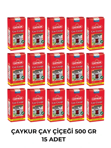 ÇAYKUR ÇAY ÇİÇEĞİ 500 GR - 15 ADET ürün görseli 1