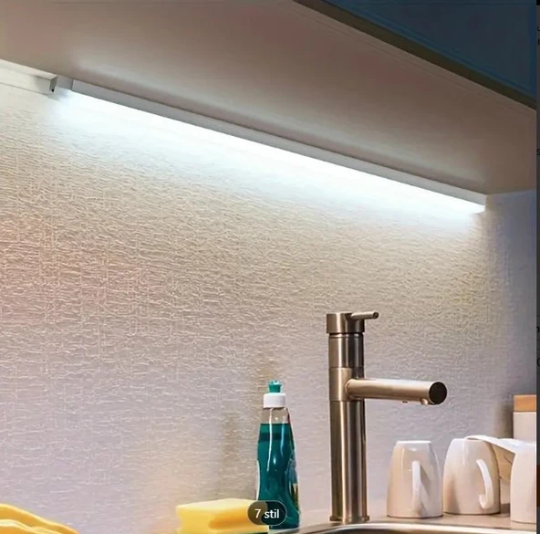 DOKUNMATİK 100 CM ALEMİNYUM GÜN IŞIGI LED ( LED+ADAPTÖR+MONTAJ APARAT) ürün görseli 1
