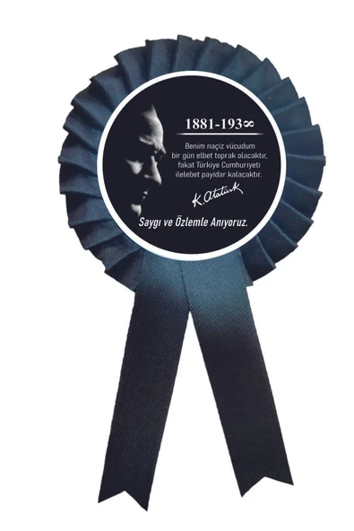 yıldızkurdelaankara 10  KASIM ATATÜRK SATEN KOKART 25 ADET ürün görseli 1
