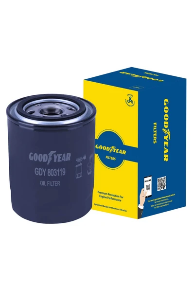Goodyear Kıa Sorento Yağ Filtresi 2002-2023 Arası Uyumlu Oem Kodu:263104A000 ürün görseli 1