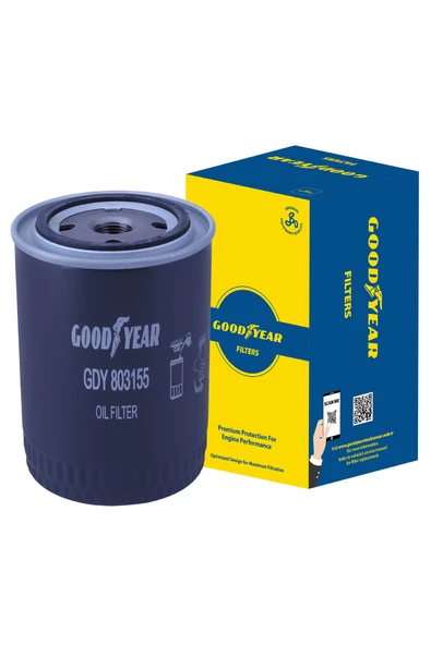 Goodyear Volkswagen Passat Yağ Filtresi 1989-2005 Arası Uyumlu Oem Kodu: 068115561B ürün görseli 1