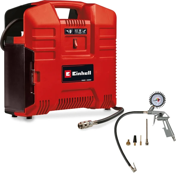 Einhell TE-AC 36/8 Li OF Set -Solo Akülü Kompresör - Çanta tipi Akü Hariç ürün görseli 1