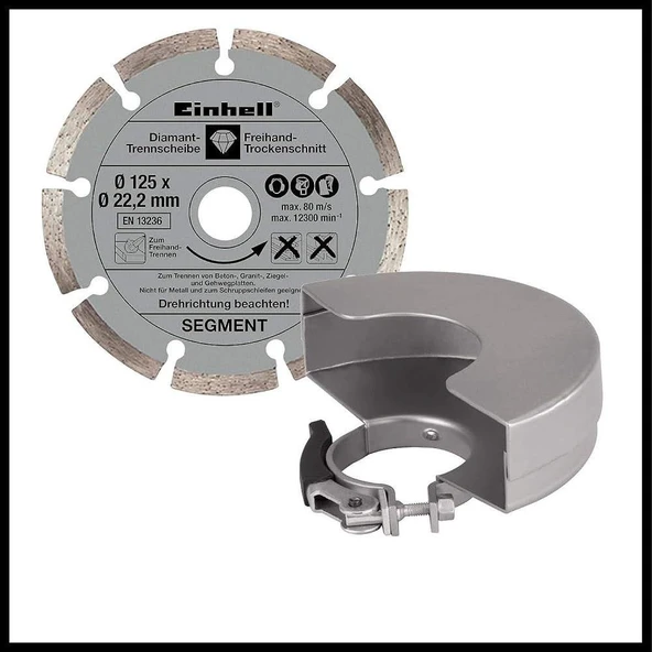 Einhell TE-AG 125/750 Kit Avuç Taşlama - Resim 2