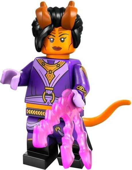 LEGO Minifigures 71047 Dungeons and Dragons Series : 3.Tiefling Sorcerer ürün görseli 1
