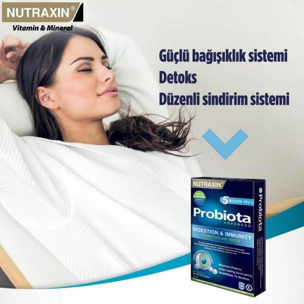 Nutraxin Probiota Advanced 60 Tablet 8680512627265 - Resim 2