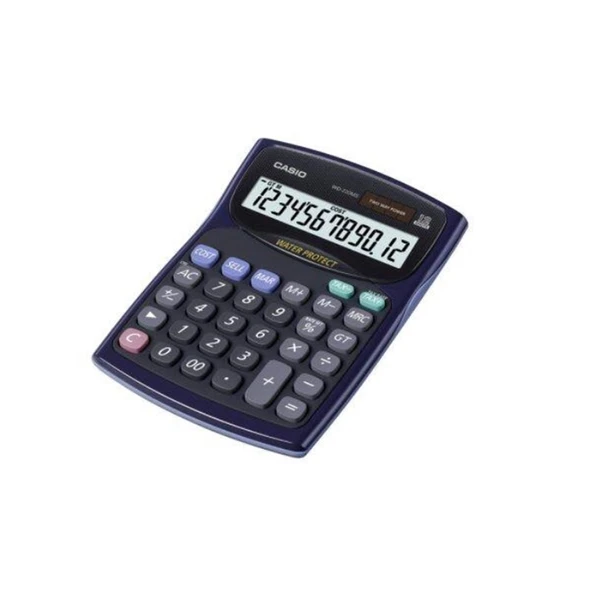 Casio WD-220MS-BU Hesap Makinesi ürün görseli 1