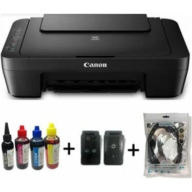 Canon Pixma E414 Kolay Dolan Tıpalı Kartuşlu Çok Fonksiyonlu Yazıcı ürün görseli 1
