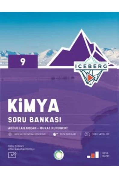 OKYANUS 9.SINIF ICEBERG KİMYA SORU BANKASI ürün görseli 1