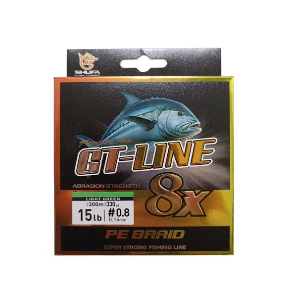 Shufa GT Line 8 Kat Örgü İp Misina 300m ürün görseli 1
