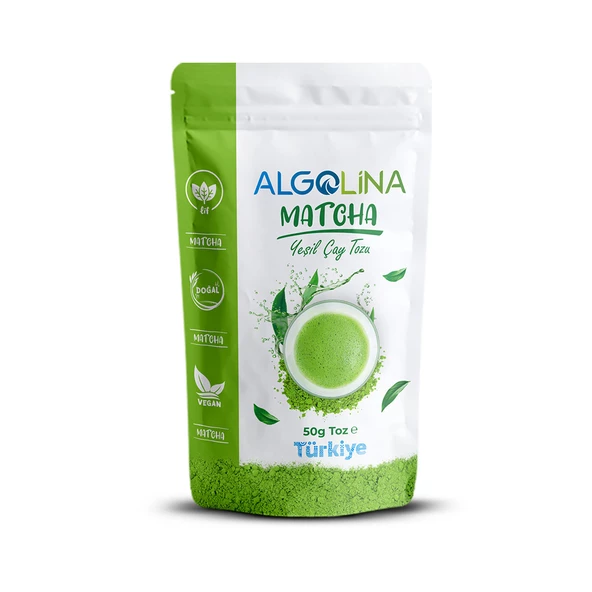 Matcha Çayı Tozu 50gr (%100 YEŞİL ÇAY) ürün görseli 1