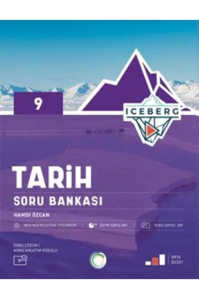 OKYANUS 9.SINIF ICEBERG TARİH SORU BANKASI ürün görseli 1