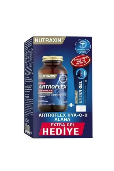 Nutraxin Artroflex Hya-C-II 90 Tablet + Extra Gel 100 ml Hediyeli - Resim 2