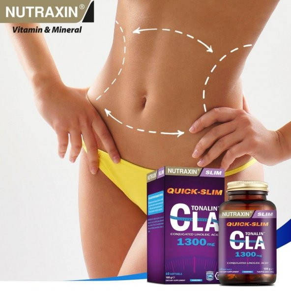 Nutraxin Quick Slim Tonalin CLA - Resim 2