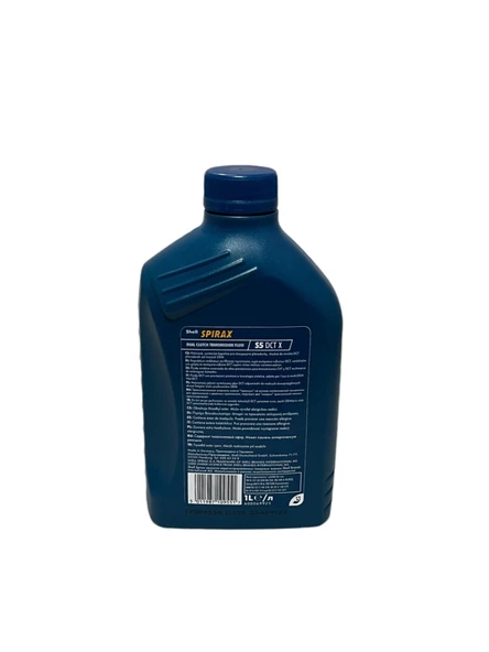 Shell Spirax S5 DCT X Çift Debriyajlı Şanzıman Yağı 1 Litre - Resim 3