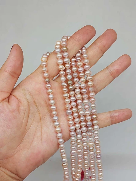 İnci Dizi Pembe Royal Quality 5.5mm (53320) ürün görseli 1