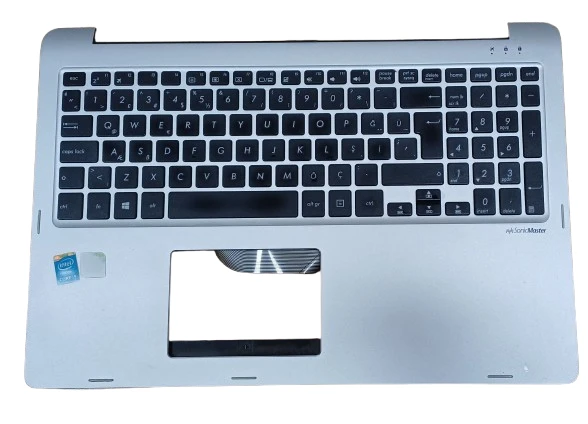 Asus Transformer TP500LB TP500LN Üst Kasalı Klavye (Siyah TR) Yenilenmiş Ürün ürün görseli 1