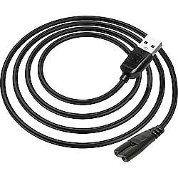 Usb Güç Power Teyp Fiş Kablosu C7 Siyah 1.5 Metre (AVD-72) ürün görseli 1