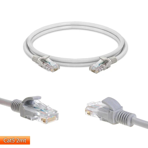Cat5 Patch Network Ethernet Kablo 2 Metre ürün görseli 1