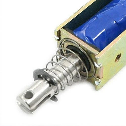 İtme-Çekme Selenoidi - Bobin 10 mm Stroke 12V ürün görseli 1