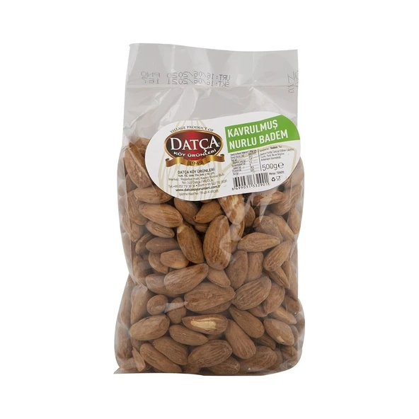 Datça Kavrulmuş Nurlu Badem 500 gr ürün görseli 1