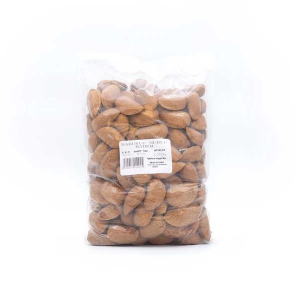Datça Kabuklu Nurlu Badem 1000 gr ürün görseli 1