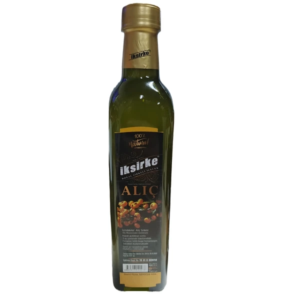 İksirke Alıç Sirkesi 500 ML 1Adet ürün görseli 1